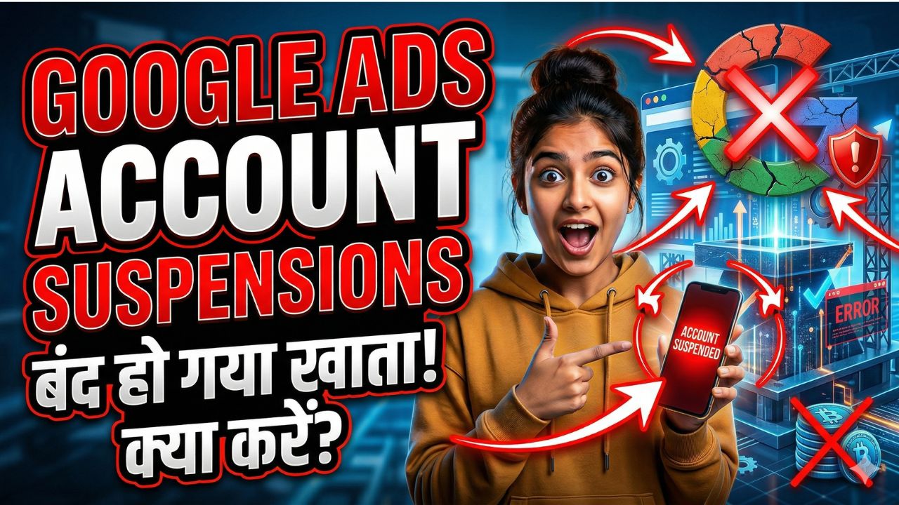 Google Ads Account Suspensions: 2026 में अपने अकाउंट को सुरक्षित रखने की Complete Guide