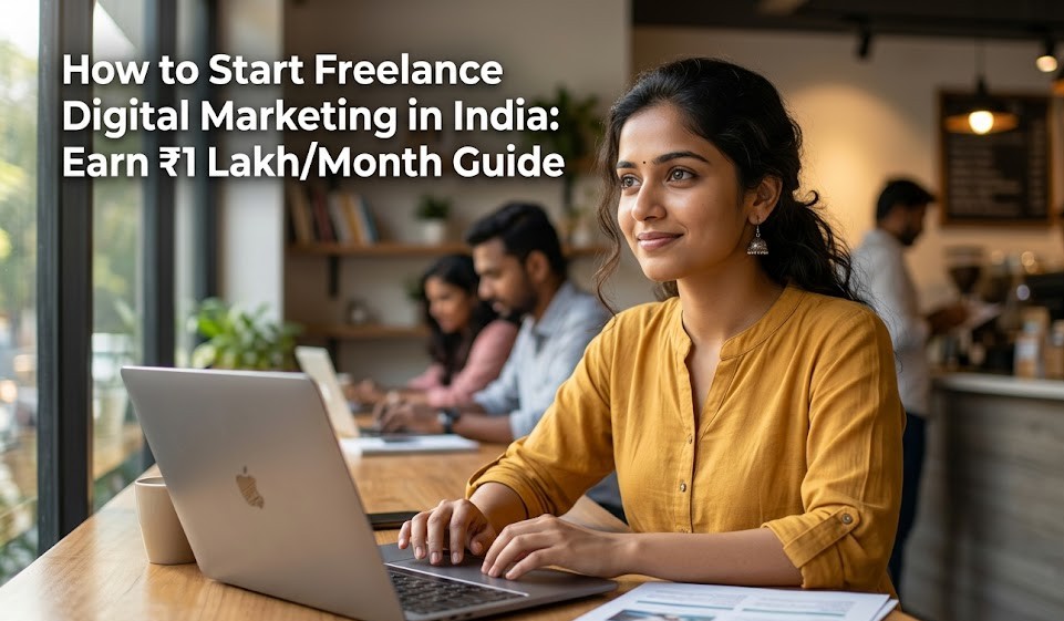 How to Start Freelance Digital Marketing in India: Earn ₹1 Lakh/Month Guide