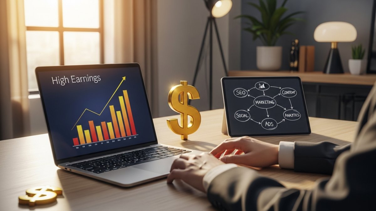 Unlock 6-Figure Digital Marketing Salaries