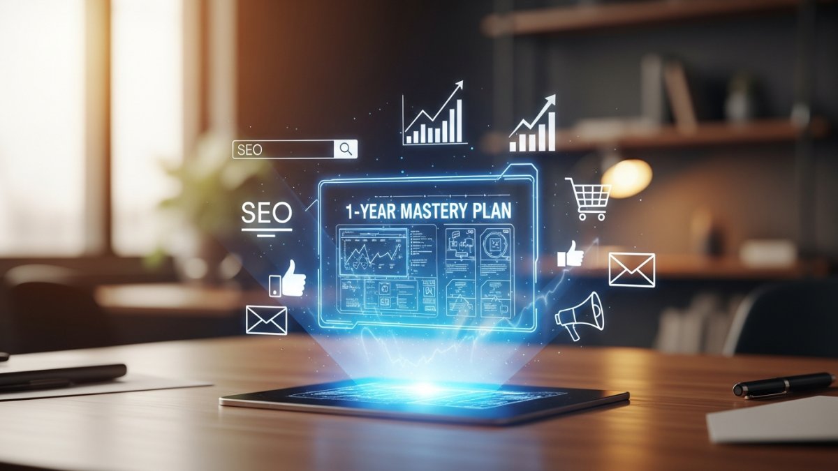 Digital Marketing: The 1-Year Mastery Plan