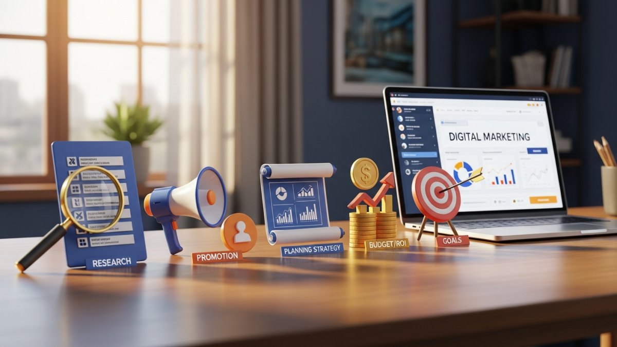 Digital Marketing: 5 Steps to Start Strong