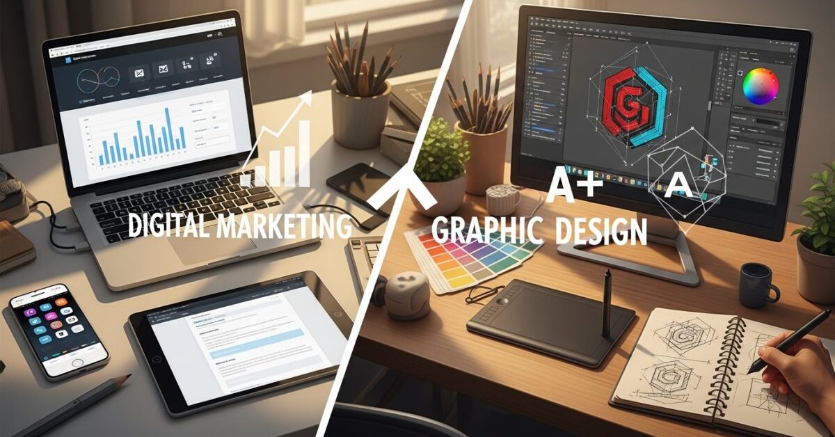 Digital Marketing vs Graphic Design: Top Salaries