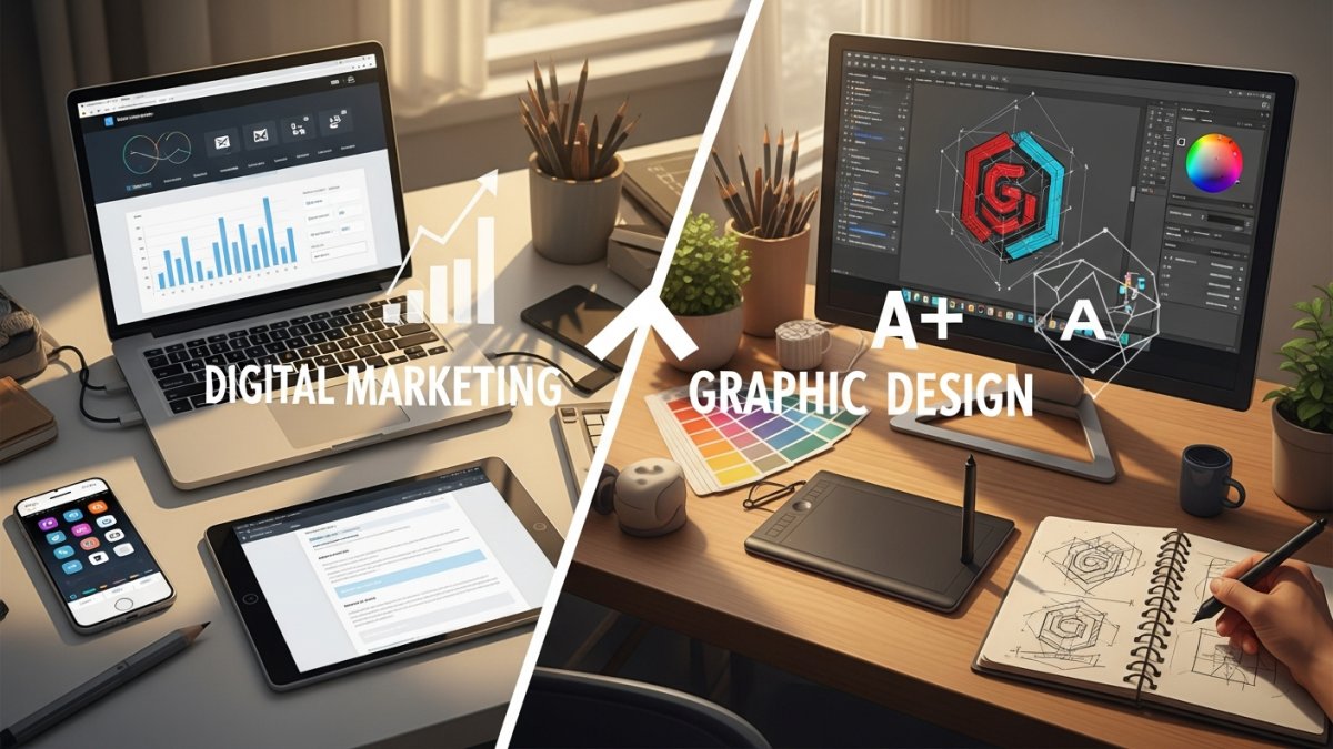 Digital Marketing vs Graphic Design: Top Salaries