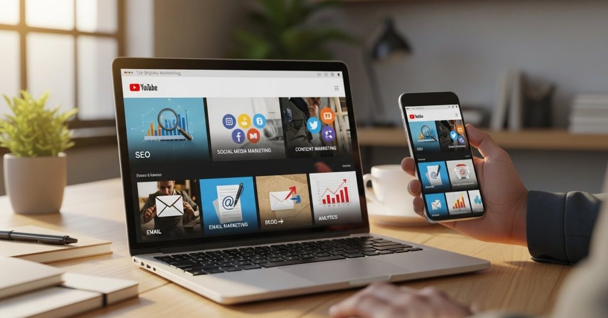 Top 5 Digital Marketing YouTube Channels for Success