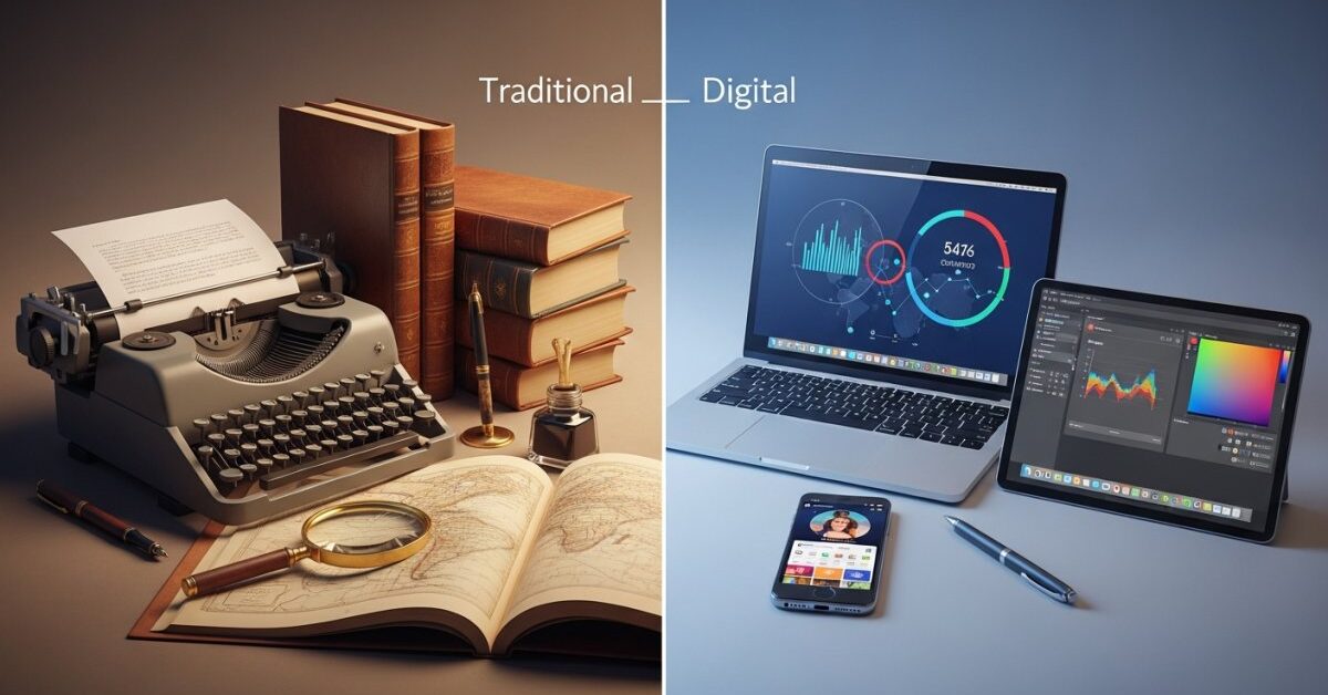 Digital vs. Traditional: 5 Essential Differences