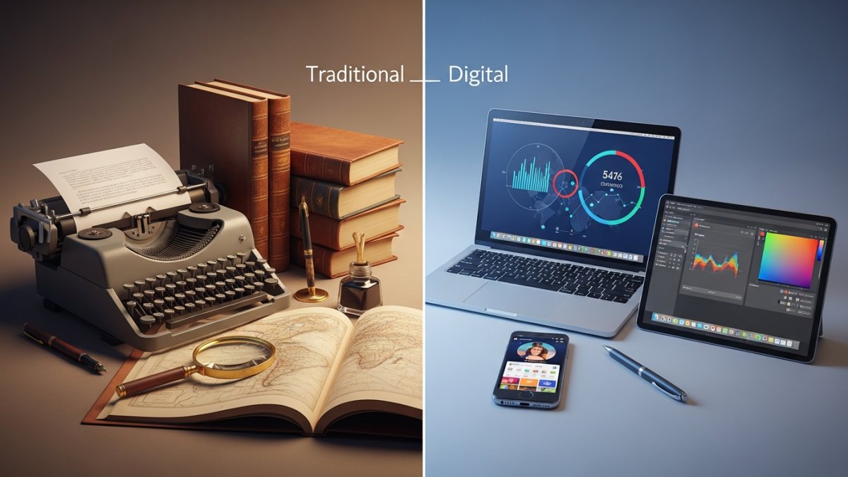Digital vs. Traditional: 5 Essential Differences