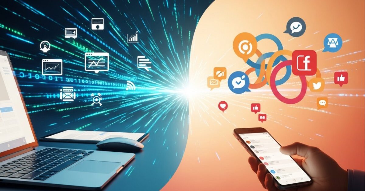 Digital vs Social Media: Marketing Demystified