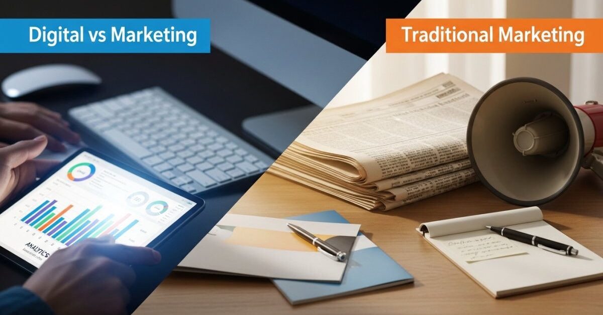Digital vs Traditional Marketing: Maximize Your ROI