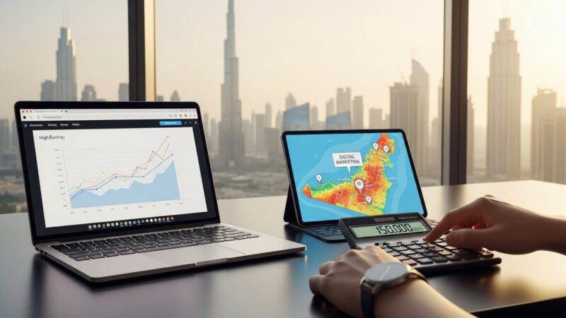 Dubai Digital Marketing Salary: 6-Figure Earnings