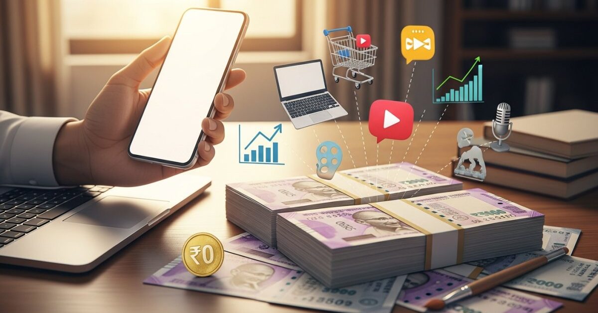 ₹0 से शुरू होने वाले 10 Online Earning तरीके