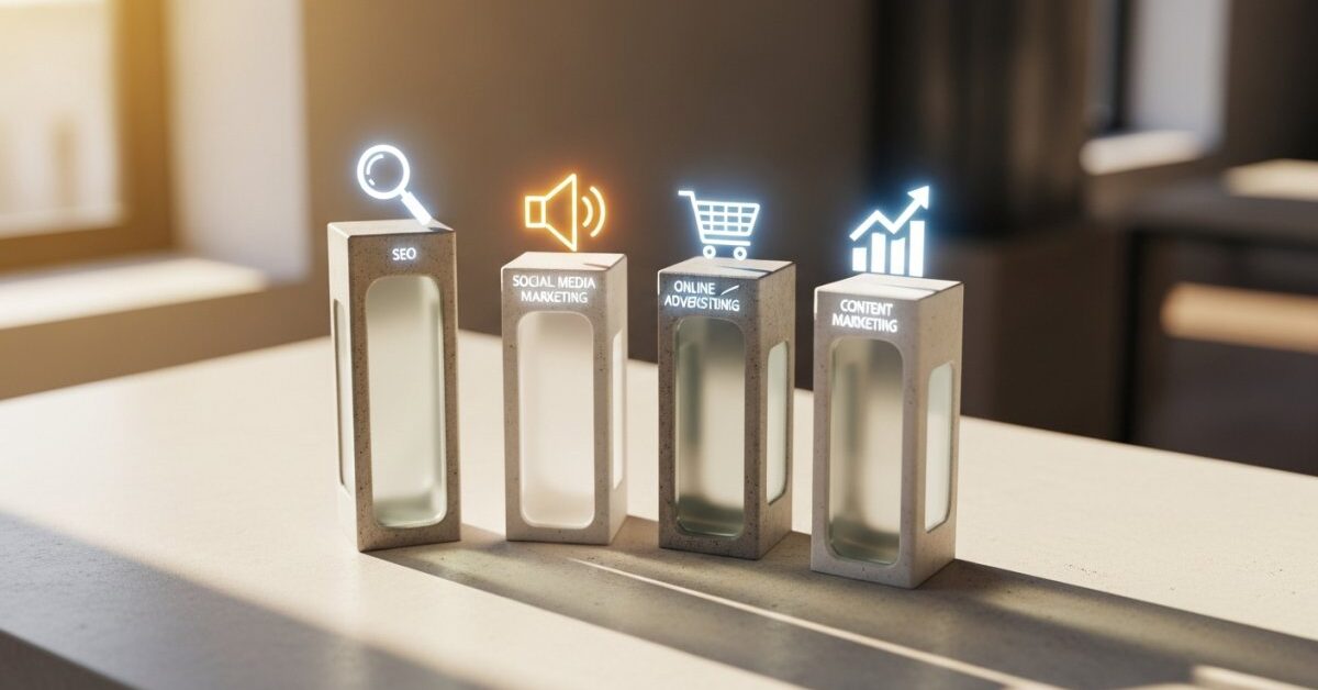 4 Essential Digital Marketing Pillars