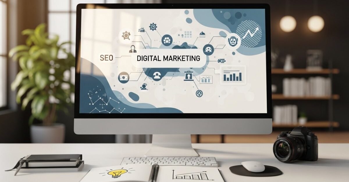 Inspire Success: Digital Marketing Wallpapers