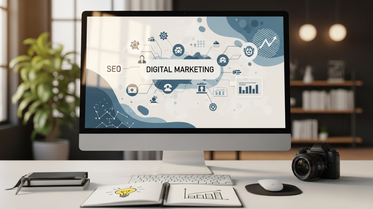 Inspire Success: Digital Marketing Wallpapers