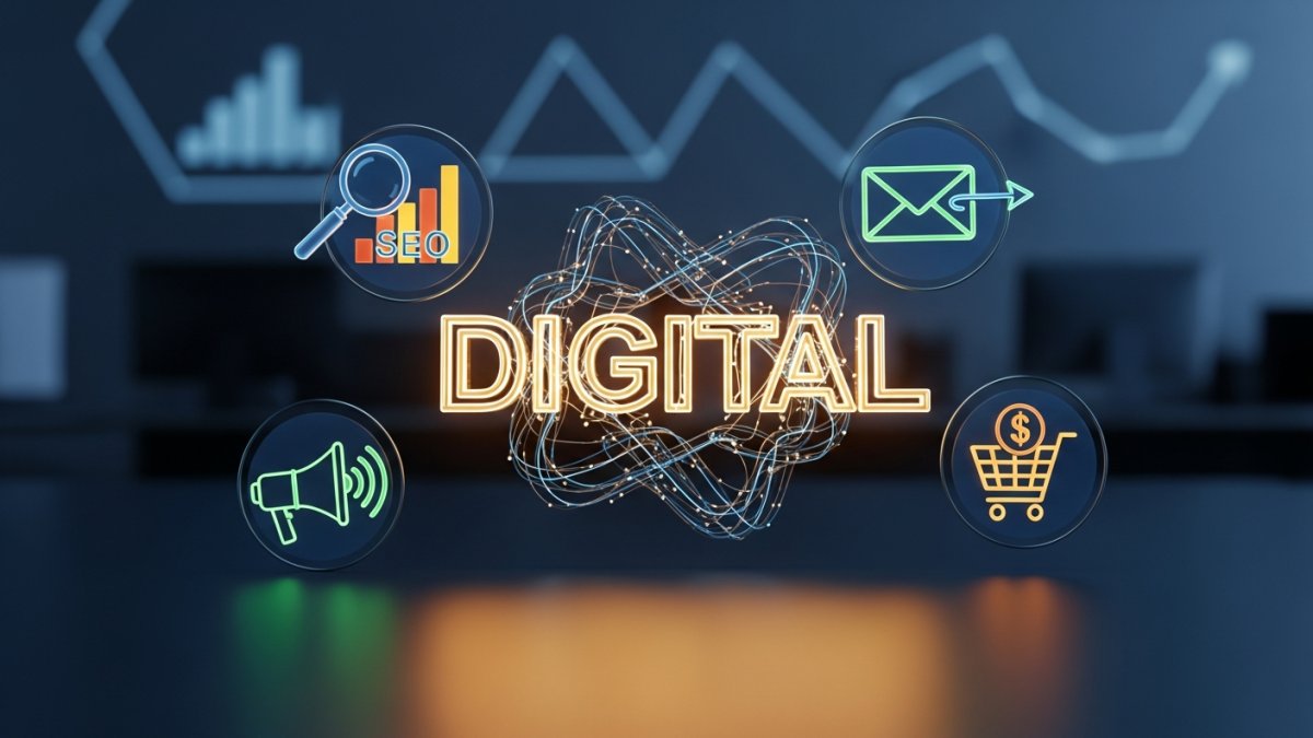 Master 4 Core Digital Marketing Types