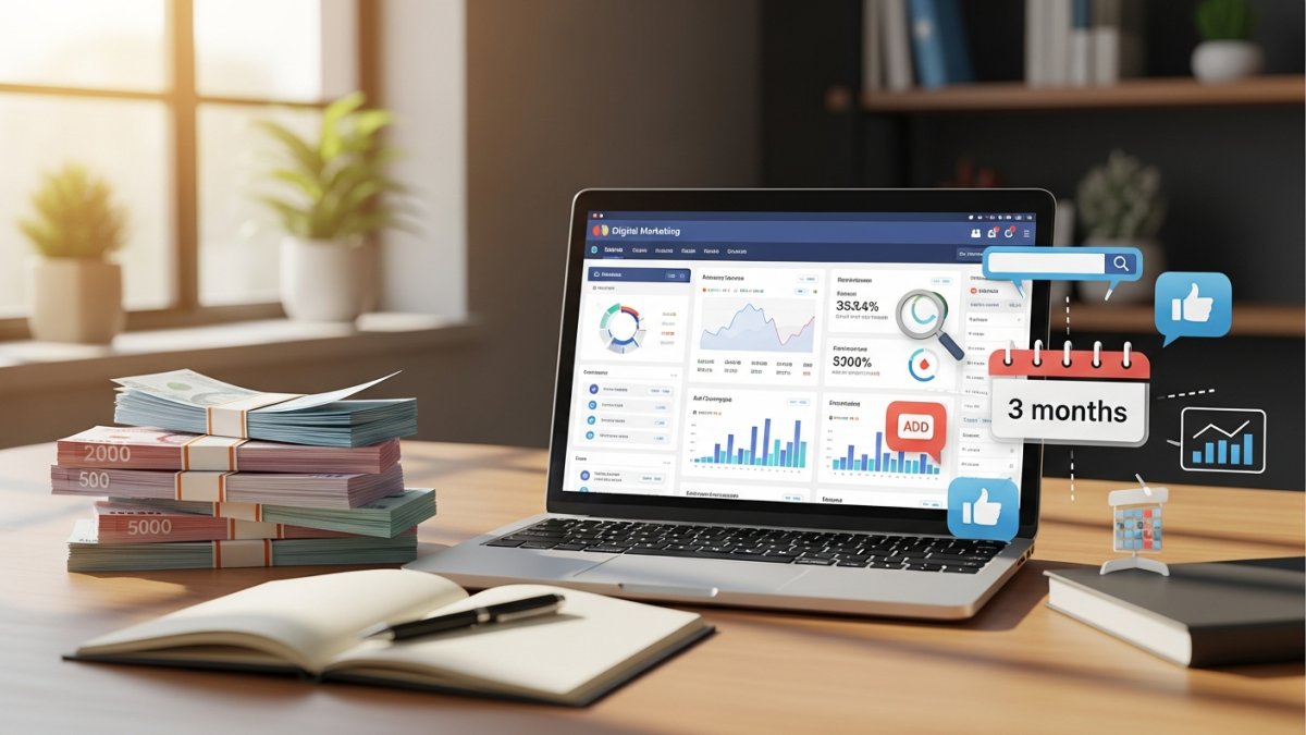 Master Digital Marketing: 3-Month Course Fees