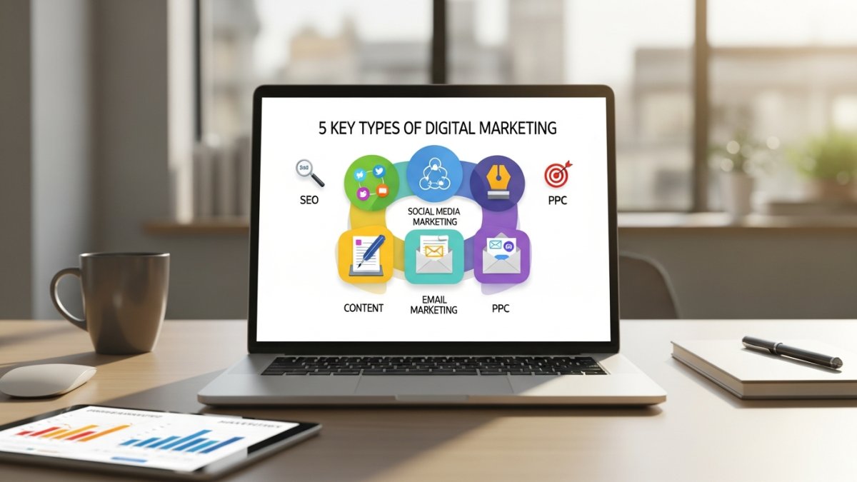 Master Digital Marketing: 5 Key Types
