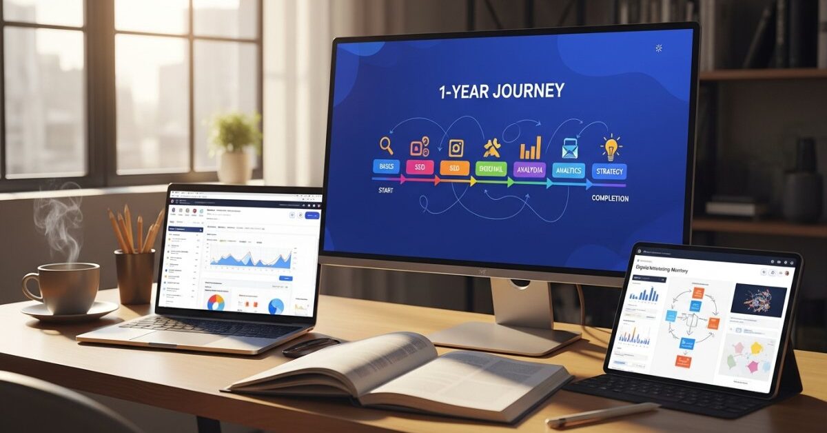 Master Digital Marketing in 1 Year: Pro Course
