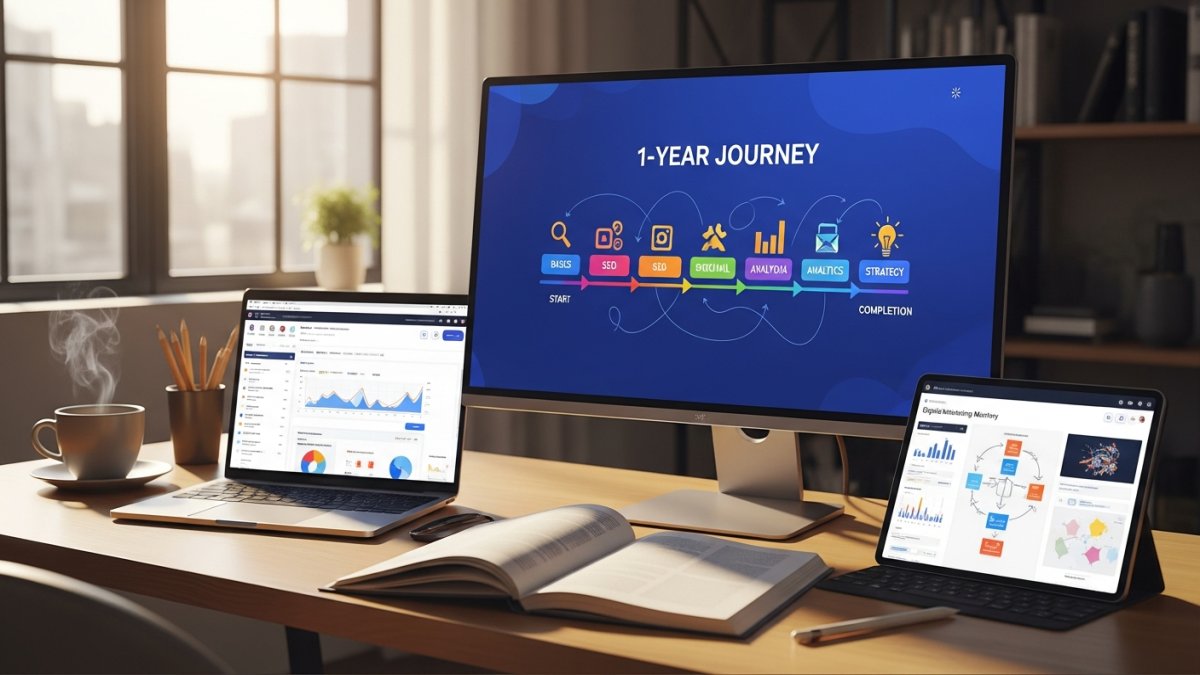 Master Digital Marketing in 1 Year: Pro Course