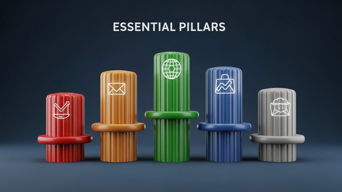 Unlock Digital Marketing: 5 Essential Pillars