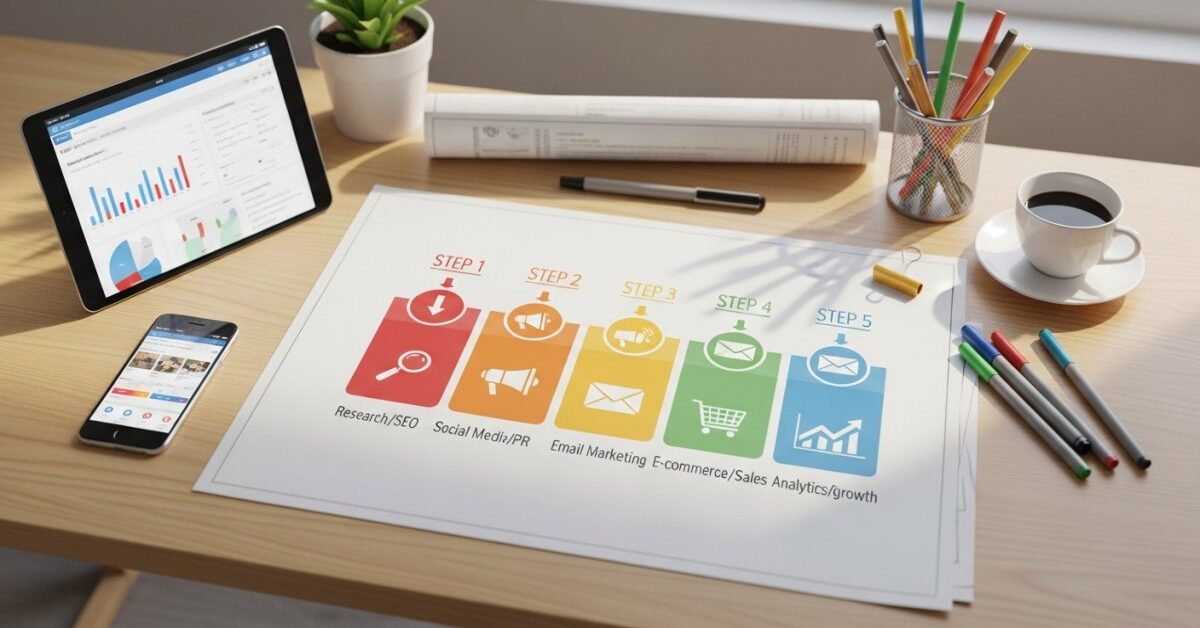 Your 5-Step Digital Marketing Blueprint